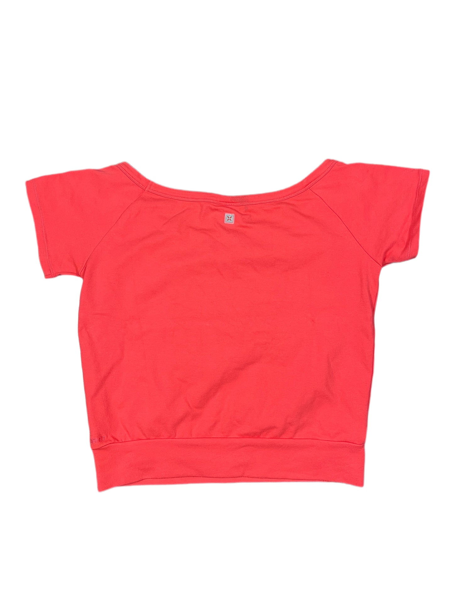 Y2k Nike 2000s Short Sleeve Top Red - M