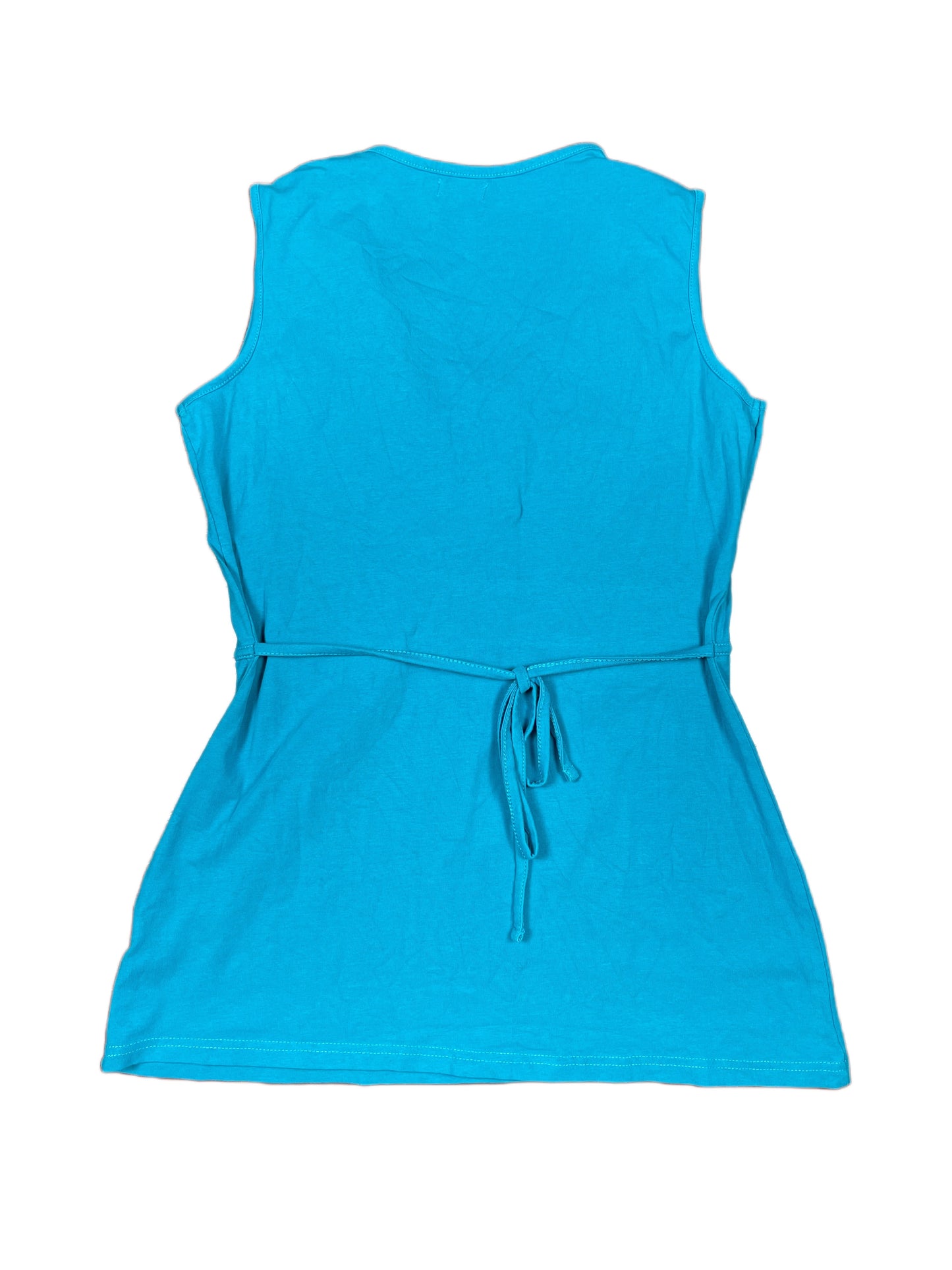 Y2k Tissaia Sleeveless Top Blue - M/L