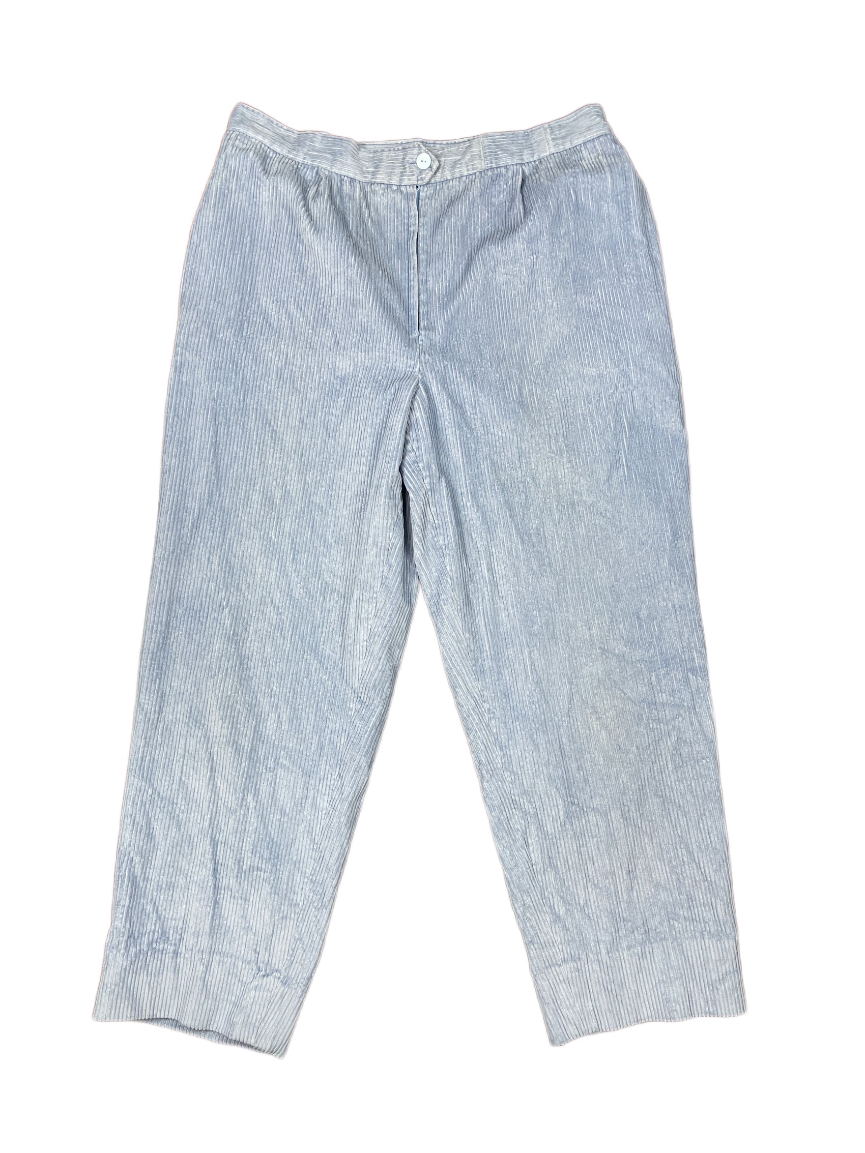 Vintage Corduroy Pants Blue - L