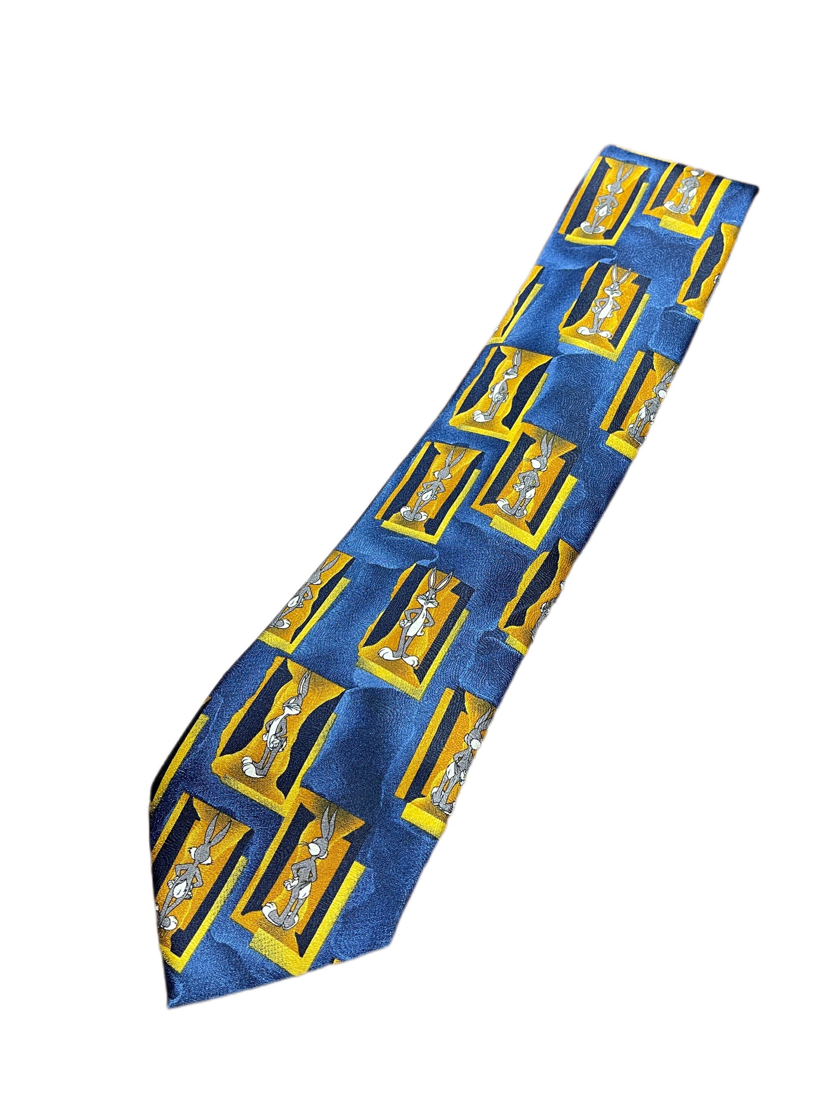 Vintage Buds Bunny 1998 Looney Tunes Tie Multicolor