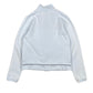 Vintage Adidas Zip Sweatshirt Baby Blue - S