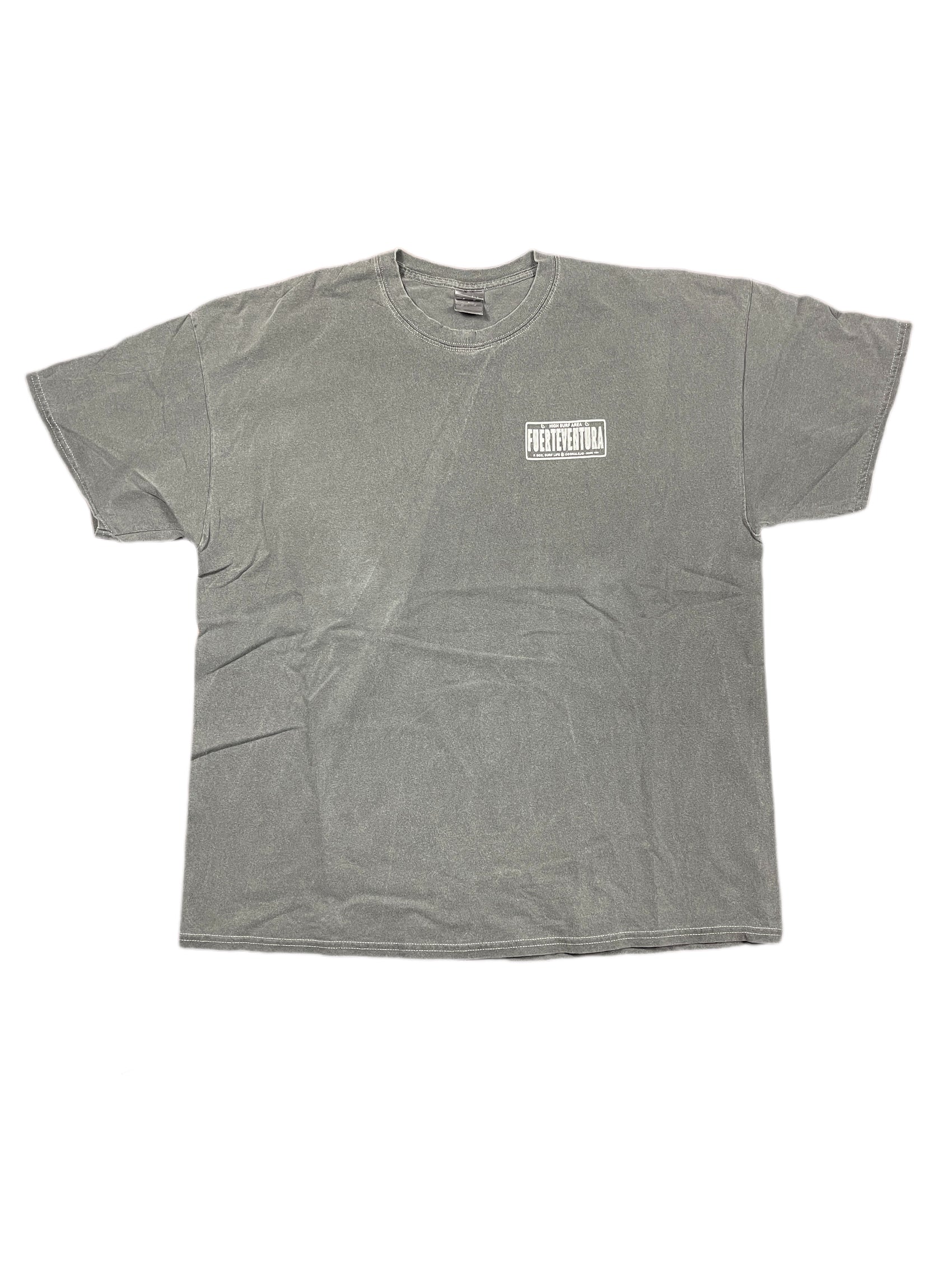 Y2k Gildan Fuerteventura Surfing T-Shirt Gray - XXL