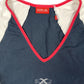 Y2k Replay Sleeveless Top Black White - M