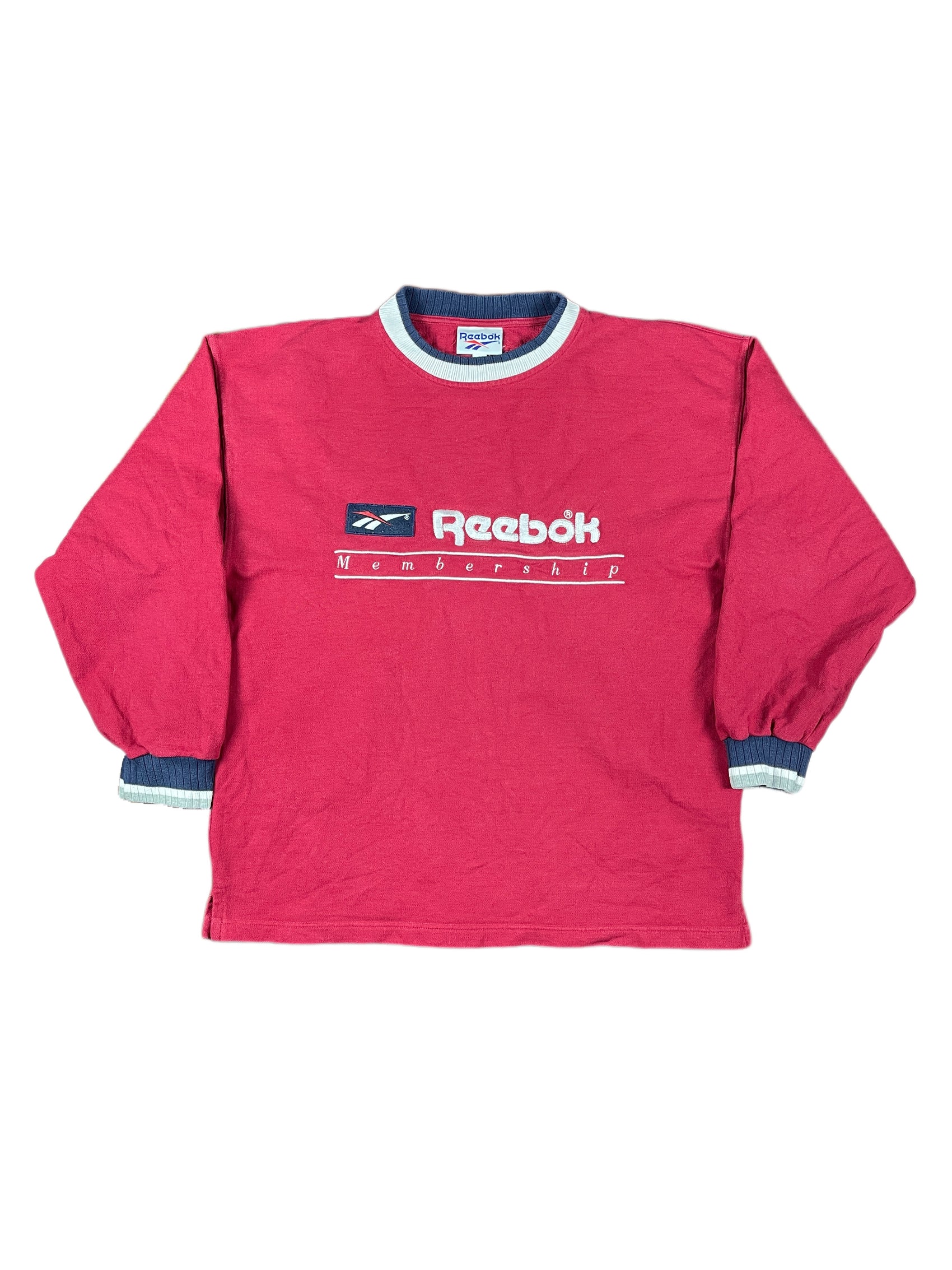 Vintage Reebok Sweatshirt Red - S