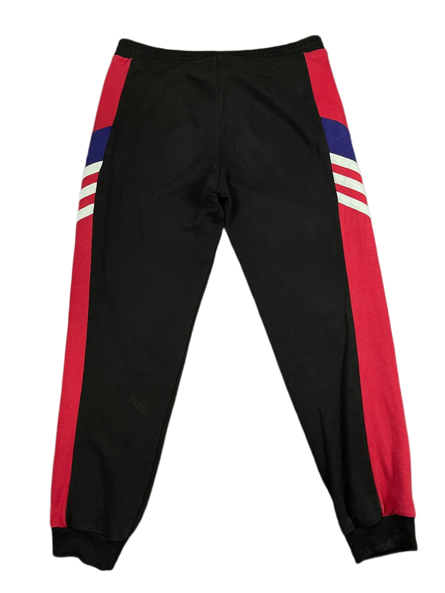 Vintage Adidas 1990s Sweatpants Black Red - S/M