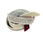 Y2k Playboy Leather Belt White 2004