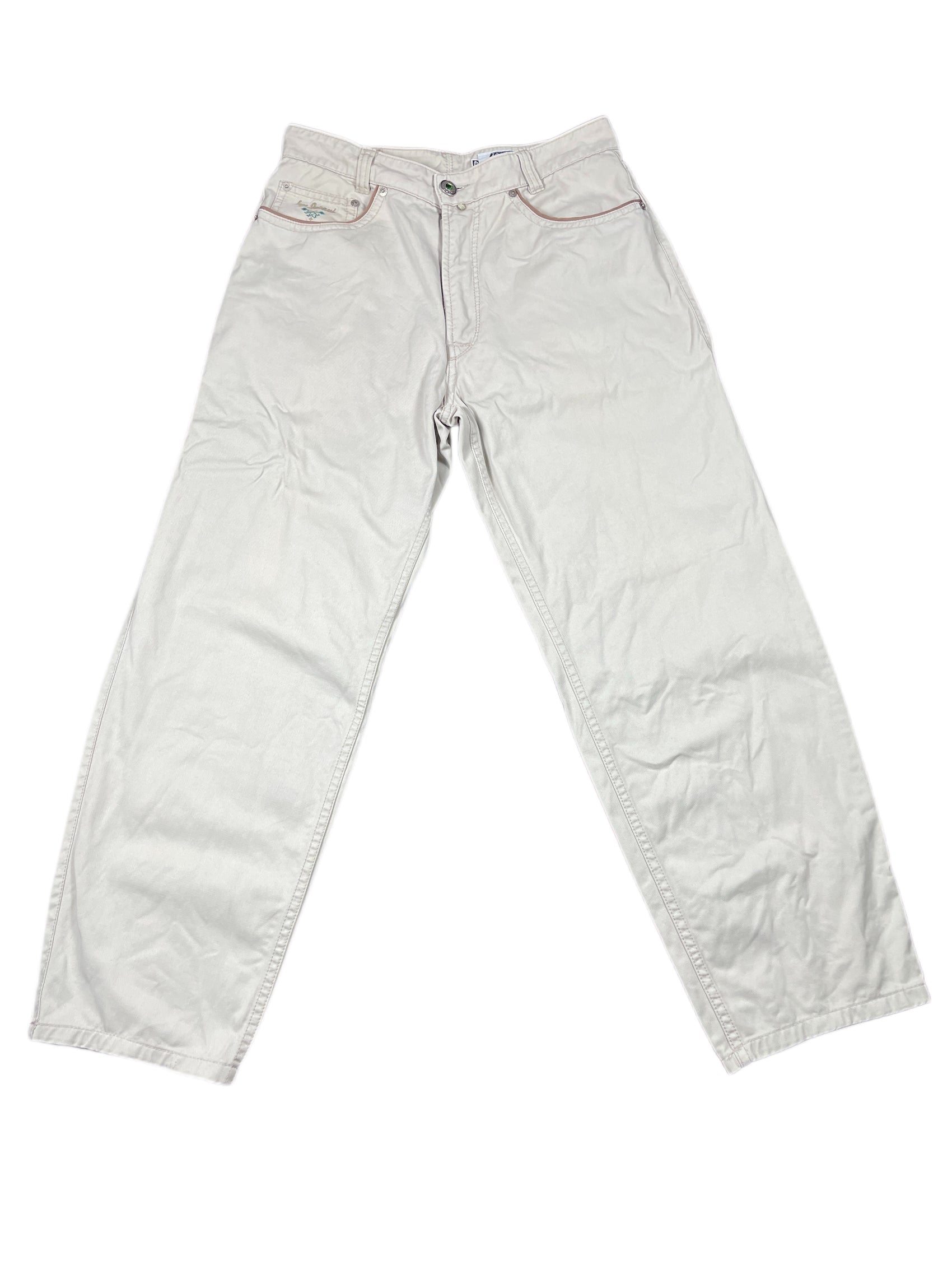 Vintage Jocavi Chino Pants Cream - XL