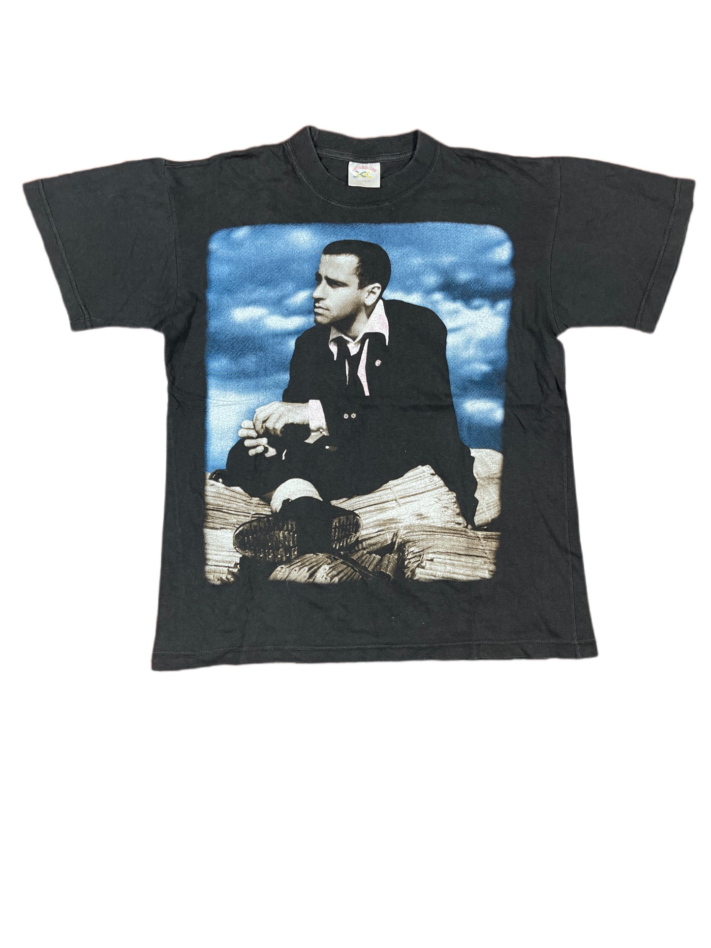 Vintage Eros Ramazotti T-Shirt Black 1996/1997 - M
