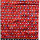 Vintage Handkerchief Duck Pattern Red Synthetic