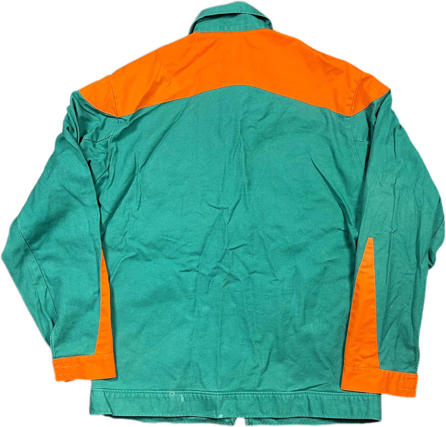 Vintage Workware Jacket Green Cotton S