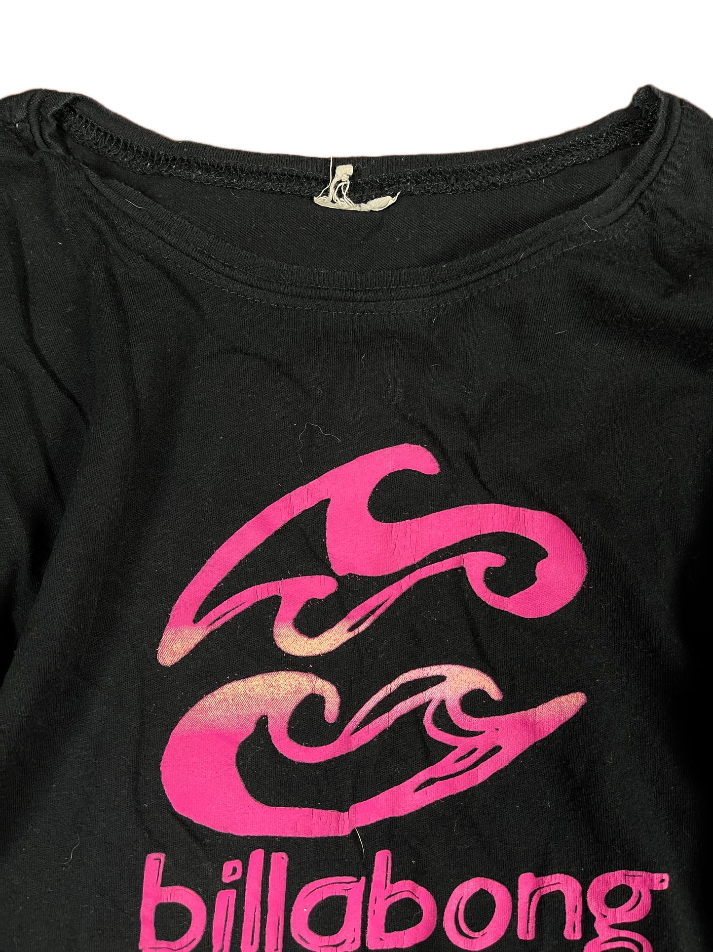 Y2k Billabong Long Sleeve Top Black - XS/S