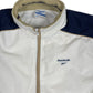 Y2k 2000s Reebok Sport Jacket White Navy M