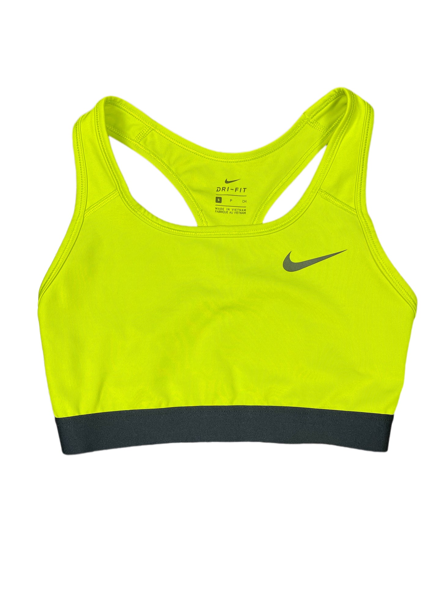 Nike Sport Sleeveless Top Neon Green - S