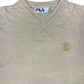 Vintage Fila T-Shirt Beige - M