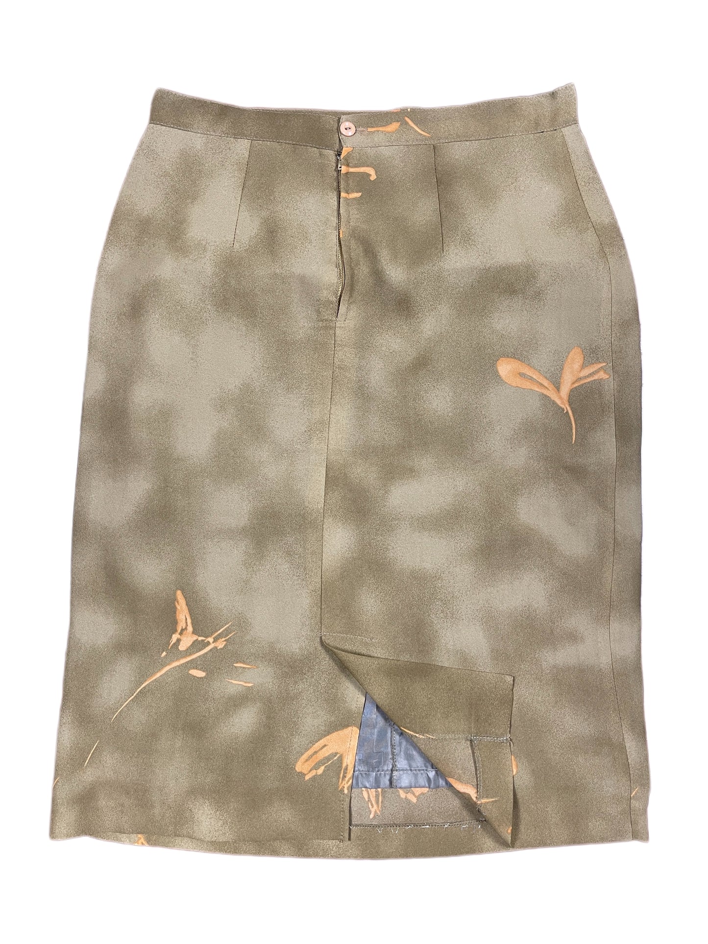 Vintage Skirt Khaki - L
