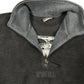 Y2k O'Neill Fleete Zip Sweatshirt Black - S