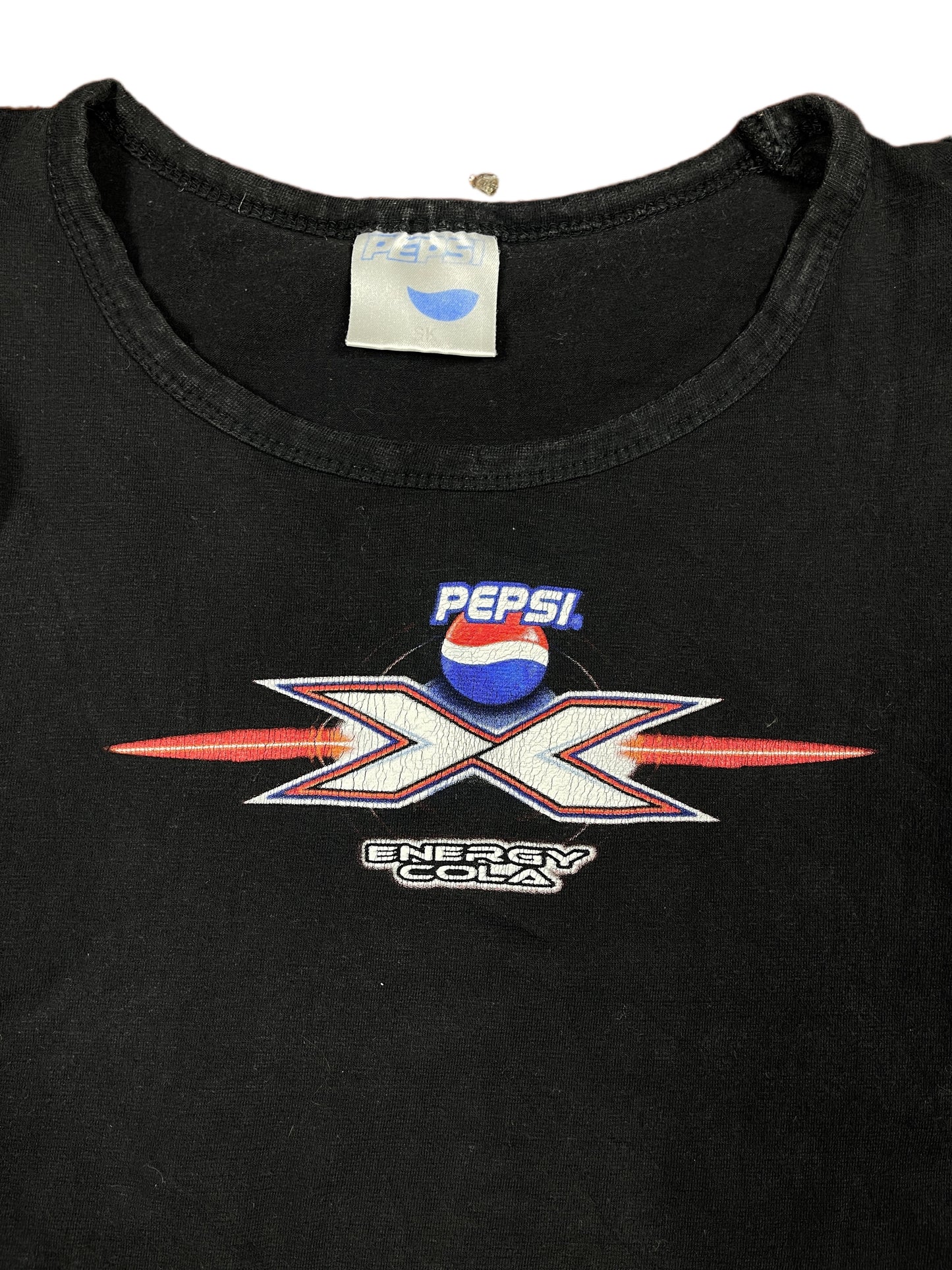 Vintage Pepsi Energy Cola Sleeveless Top Black - M