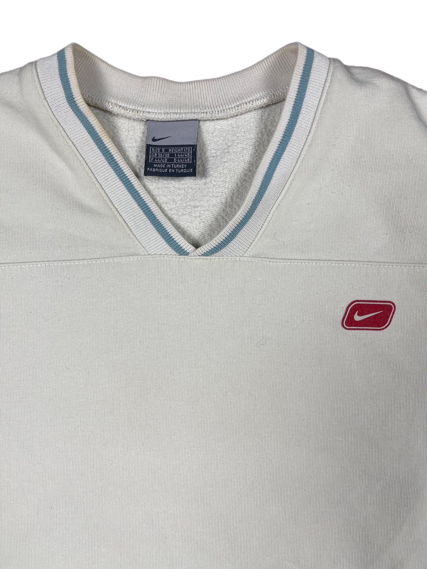 Vintage Nike Sweatshirt White Cream - S