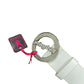 Y2k Playboy Leather Belt Mother-of-Pearl White 2004