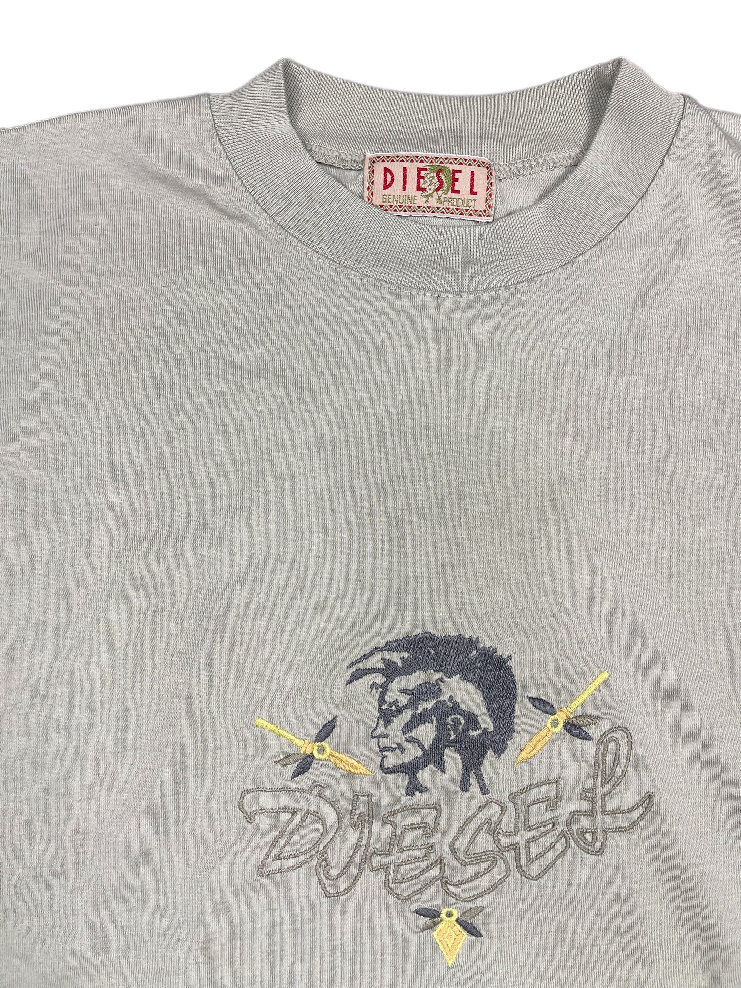 Y2k Diesel Longsleeve Gray - L/XL
