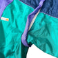 Vintage Ellesse Sport Jacket with Removable Sleeves Purple Navy - L