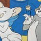 Vintage Tom and Jerry T-Shirt Fullprint Blue - M