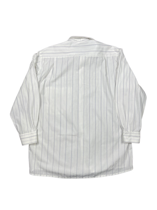 Vintage Picastello Long Sleeve Shirt Striped White - M