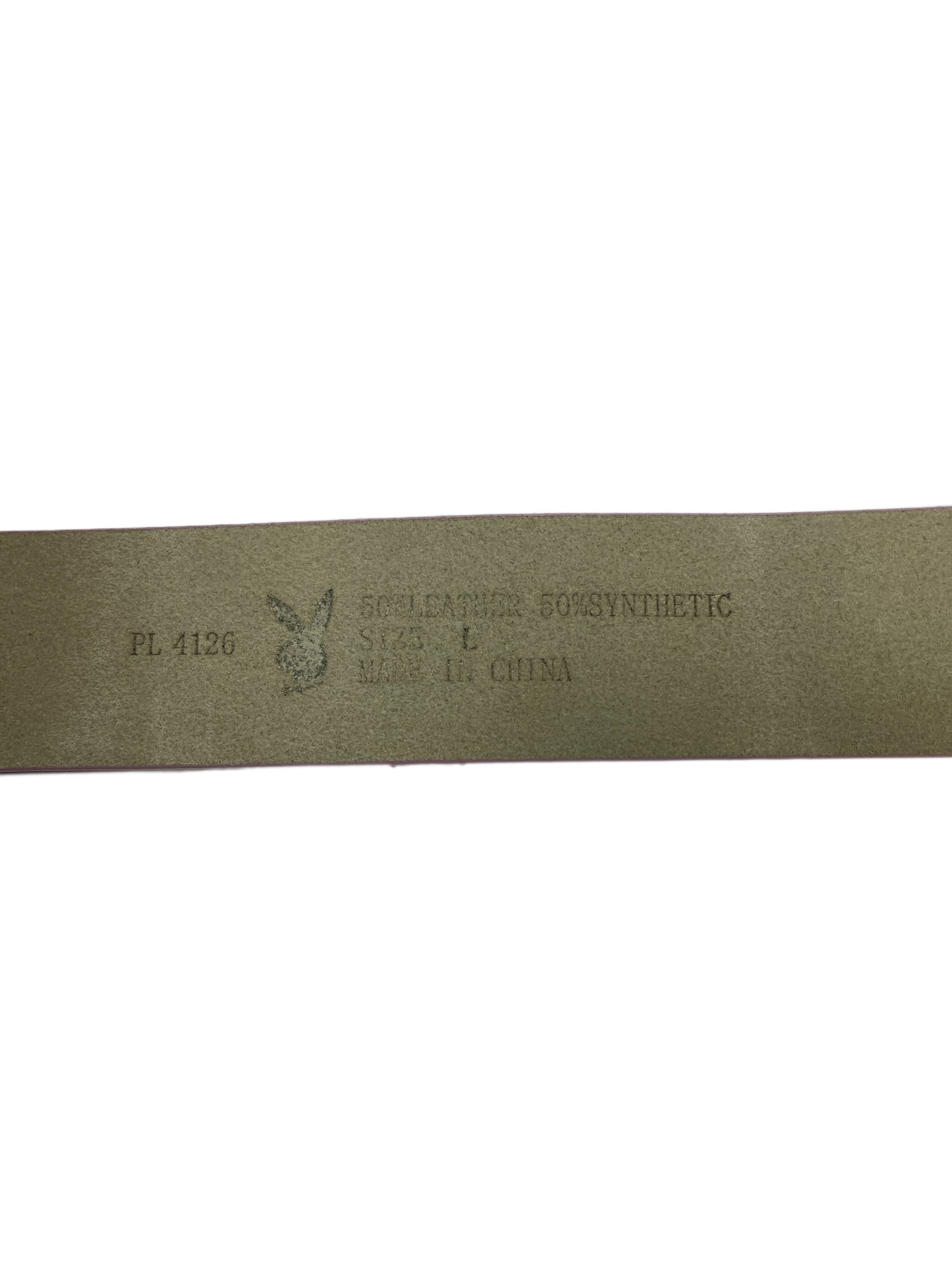 Y2k Playboy Belt Pink 2004