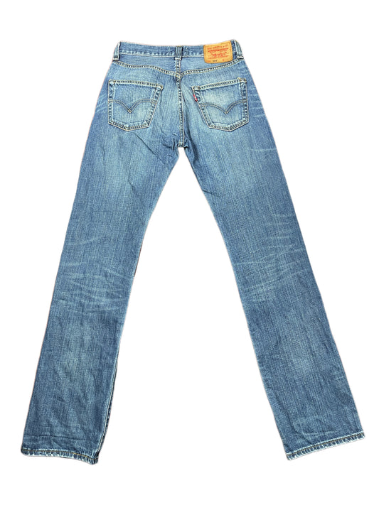Y2k Levi's 501 Limited Edition Denim Pants Blue - XS/S