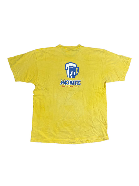 Vintage Moritz Beer T-Shirt Yellow