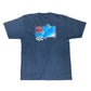 Y2k Quiksilver Kelly Slater T-Shirt Navy - M/L