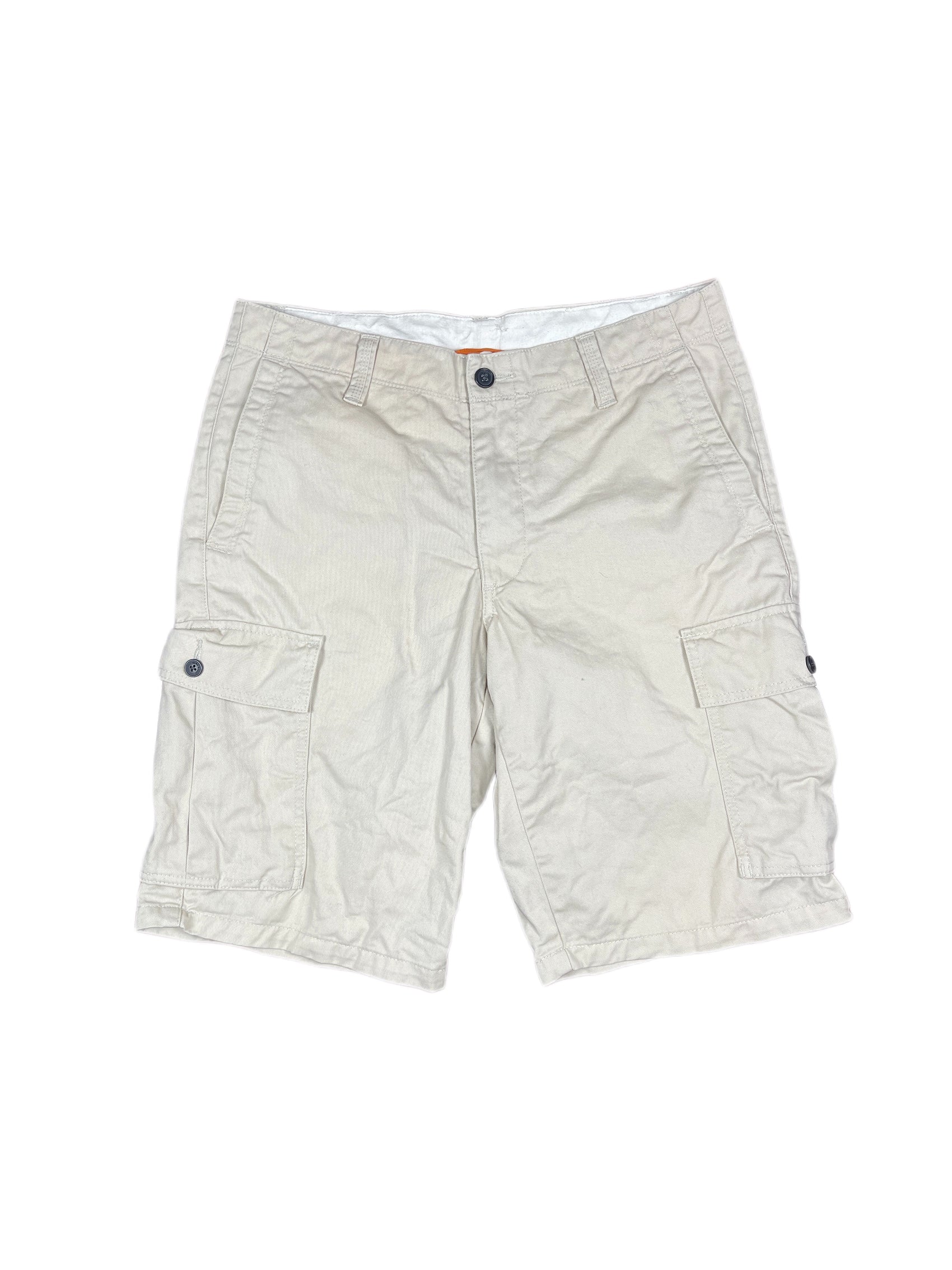 Zara Cargo Shorts Cream - L