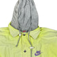 Vintage Nike 1980s Jacket Neon Yellow Gray - S