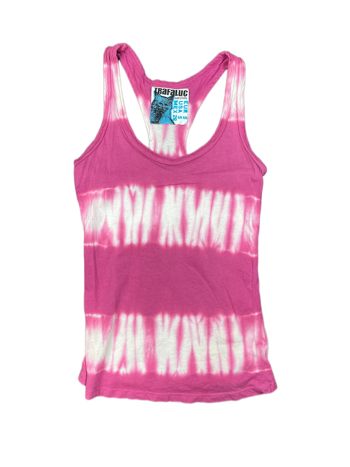 Trafaluc Sleeveless Top Batik Pink - S