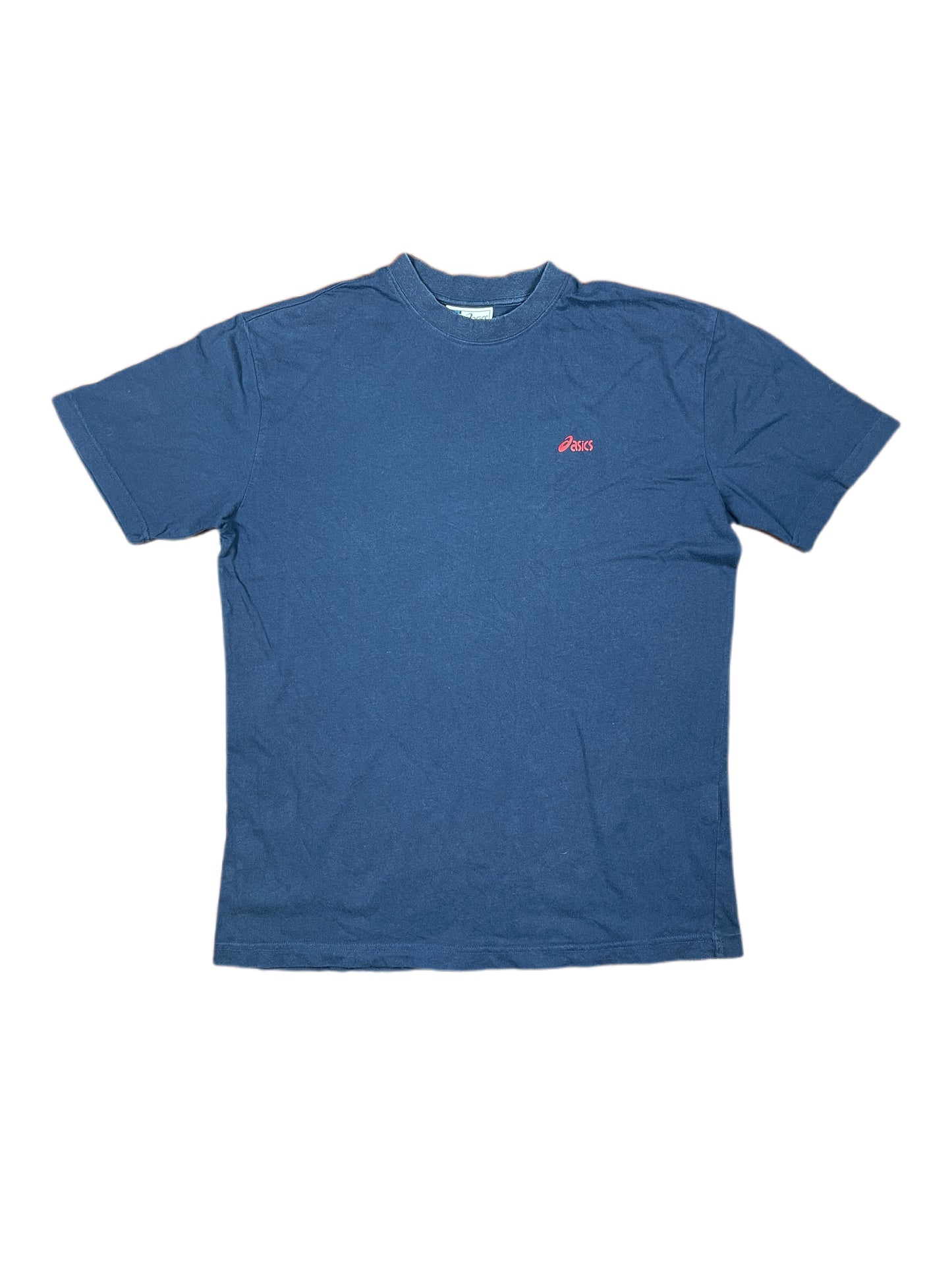 Vintage Asics T-Shirt Navy - L