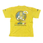 Y2k No Fear Valentino Rossi Fan Club T-Shirt Yellow - M