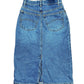Bandolli High Waist Midi Denim Skirt Blue - XS