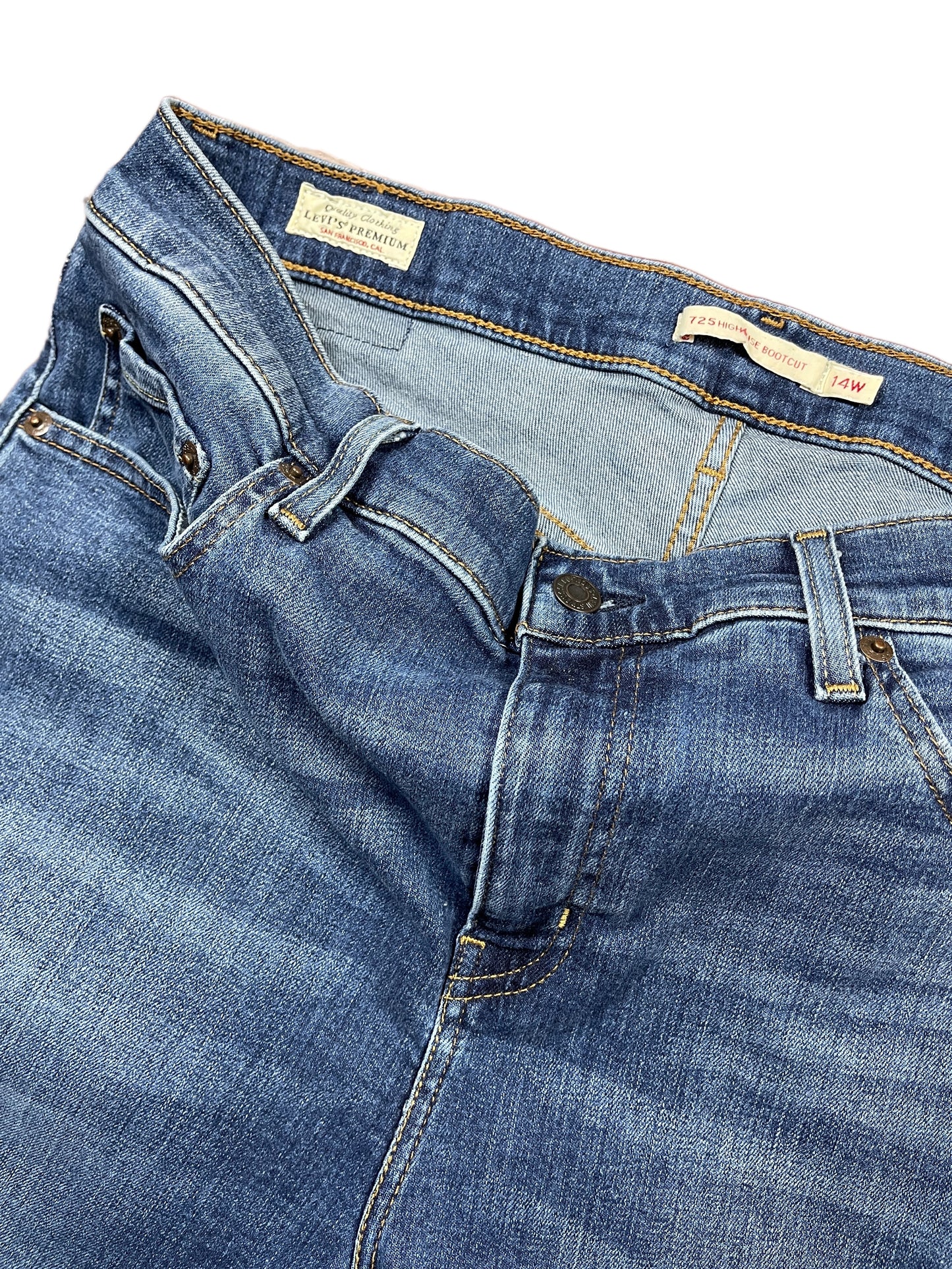 Levi's Bootcut Denim Pants Blue - XL