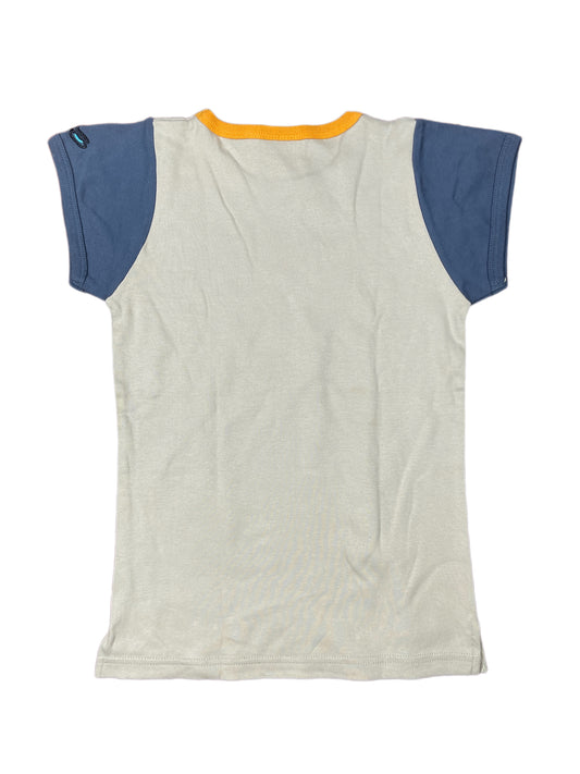 Y2k Spoon Short Sleeve Top Gray - M