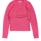 Y2k Celop Knitted Sweatshirt Pink - S
