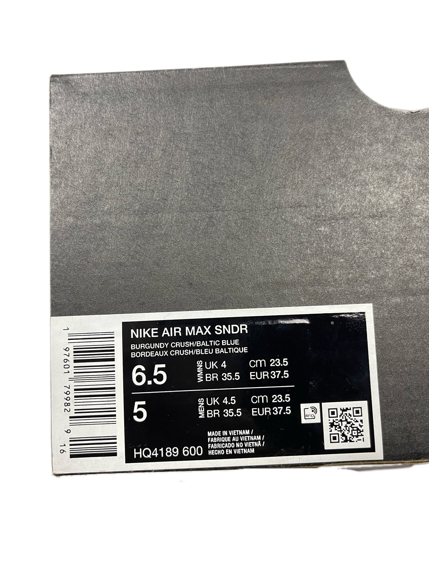 Nike Air Max SNDR Burgundy Crush/Baltic Blue - 37,5