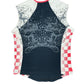 Y2k Replay Sleeveless Top Black White - M