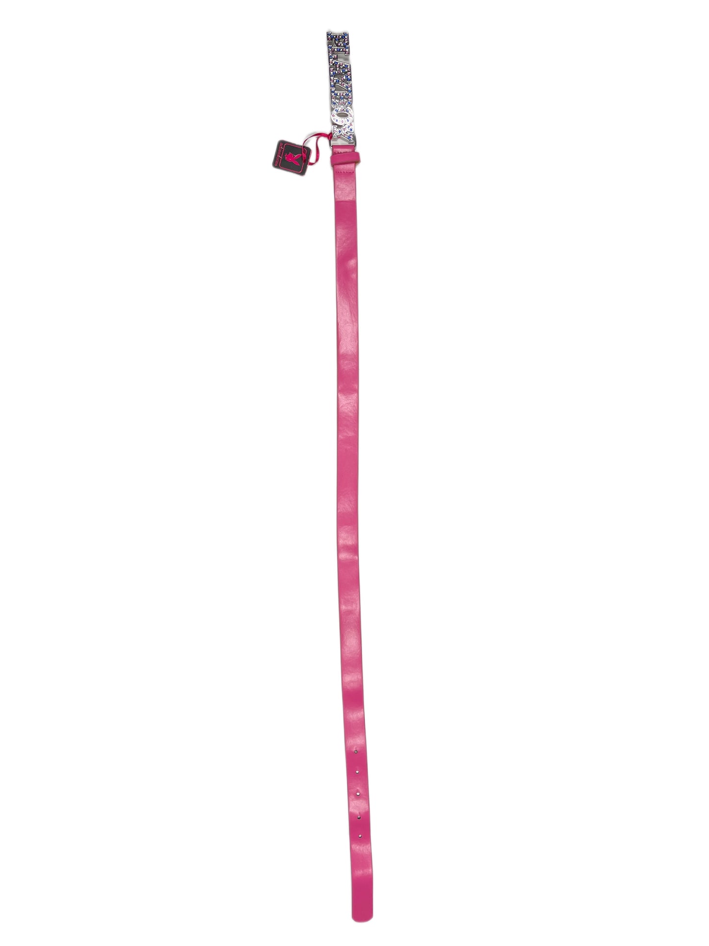 Y2k Playboy Belt Pink 2004