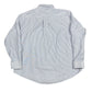 Vintage Puritan Long Sleeve Shirt White Blue - XXL