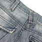 Y2k Energie Low Waist Bootcut Denim Pants Blue - M/L