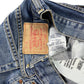 Vintage Levi's Low Waist Flared Denim Pants Blue - M