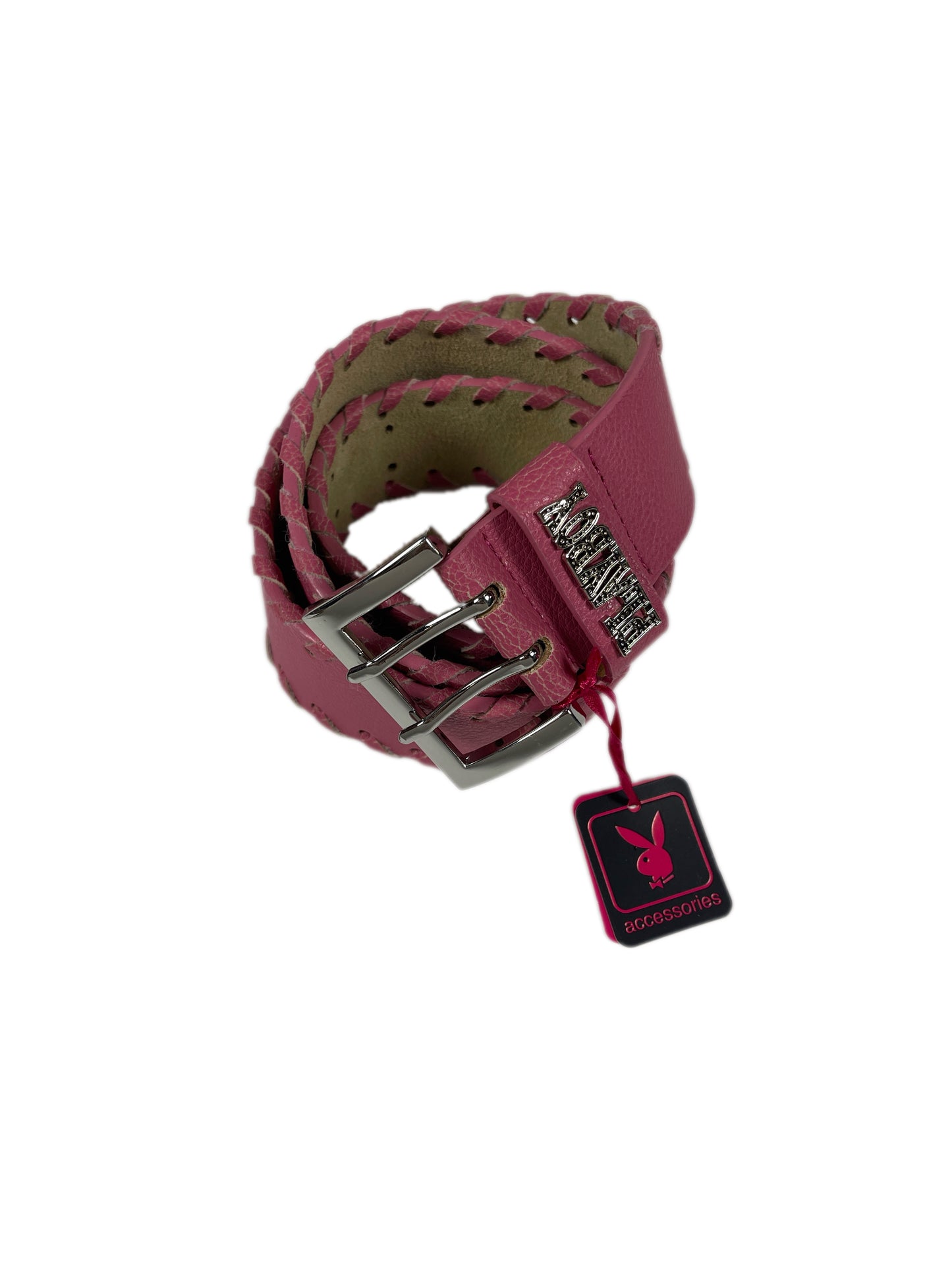 Y2k Playboy Belt Pink 2004
