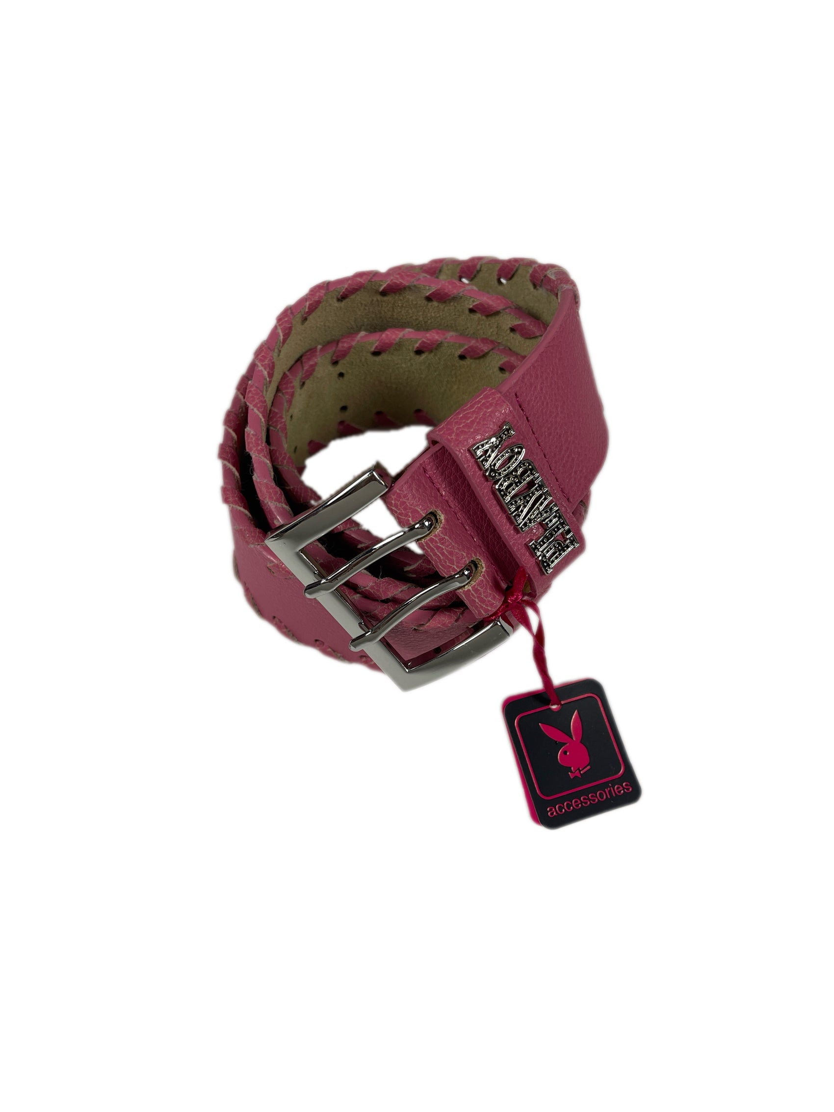Y2k Playboy Belt Pink 2004