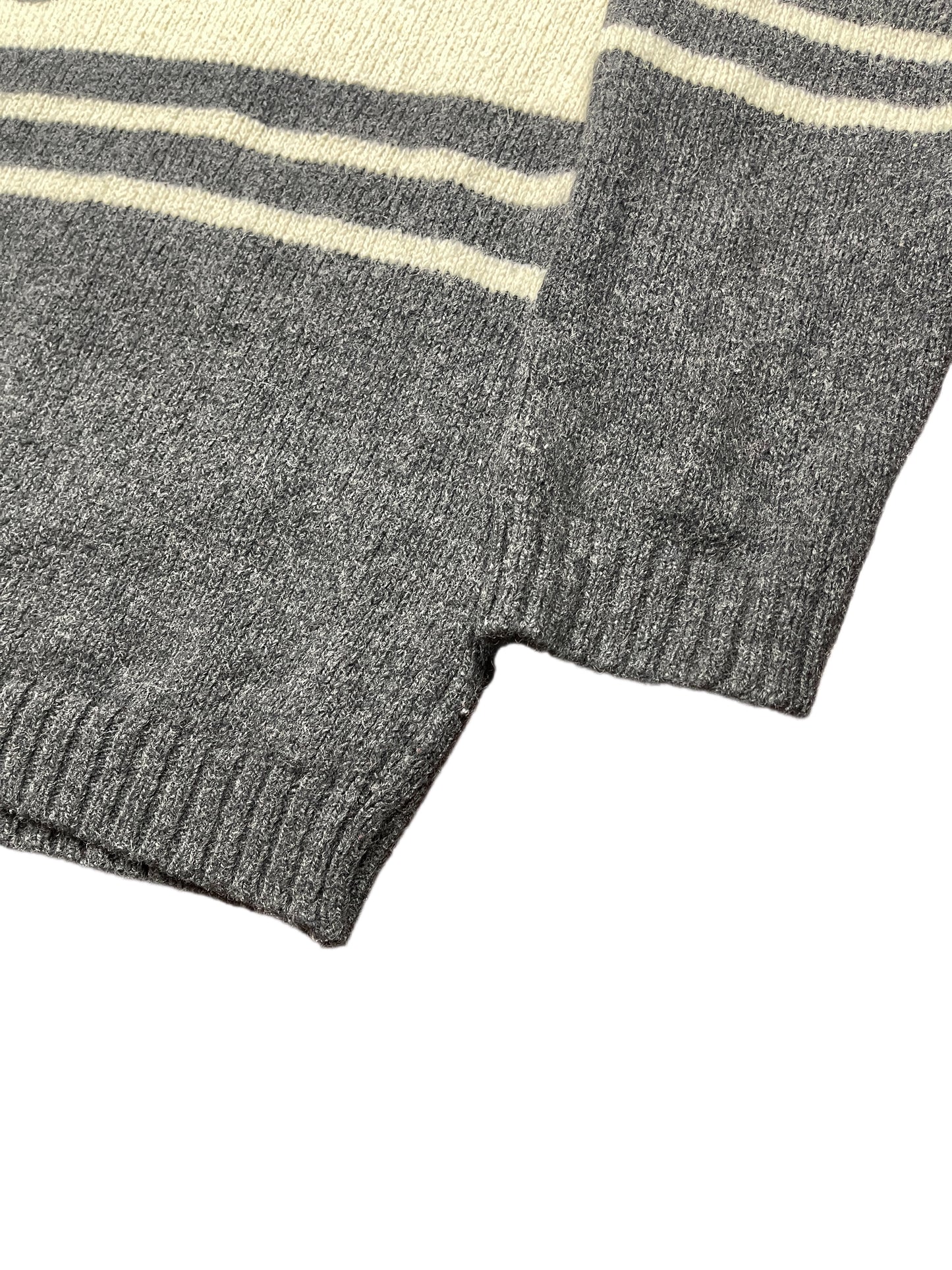 Vintage Tweety 2000 Chunky Knitted Sweatshirt White Gray - L