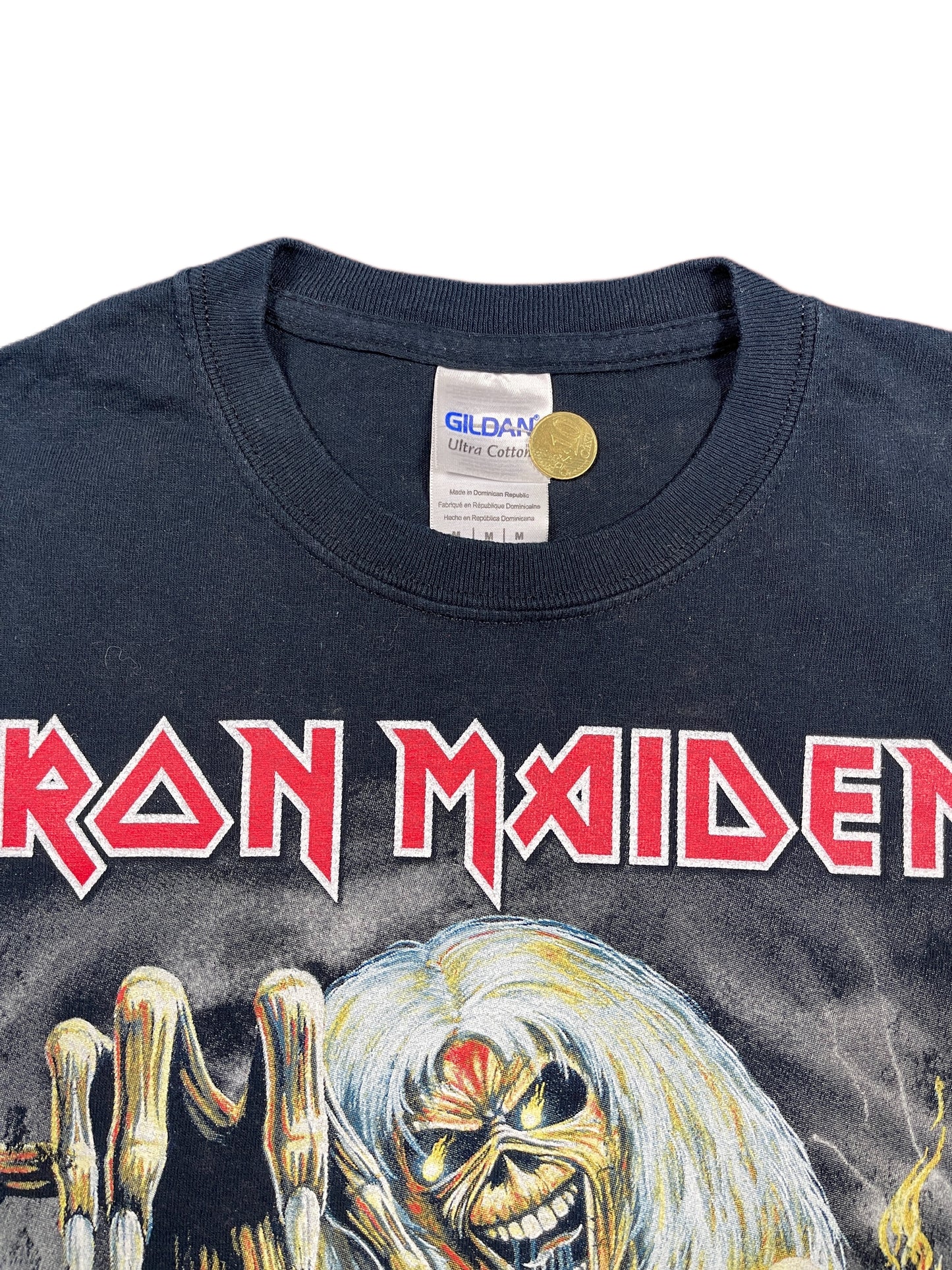 Iron Maiden Fruit of the Loom 2012 T-Shirt Black - M